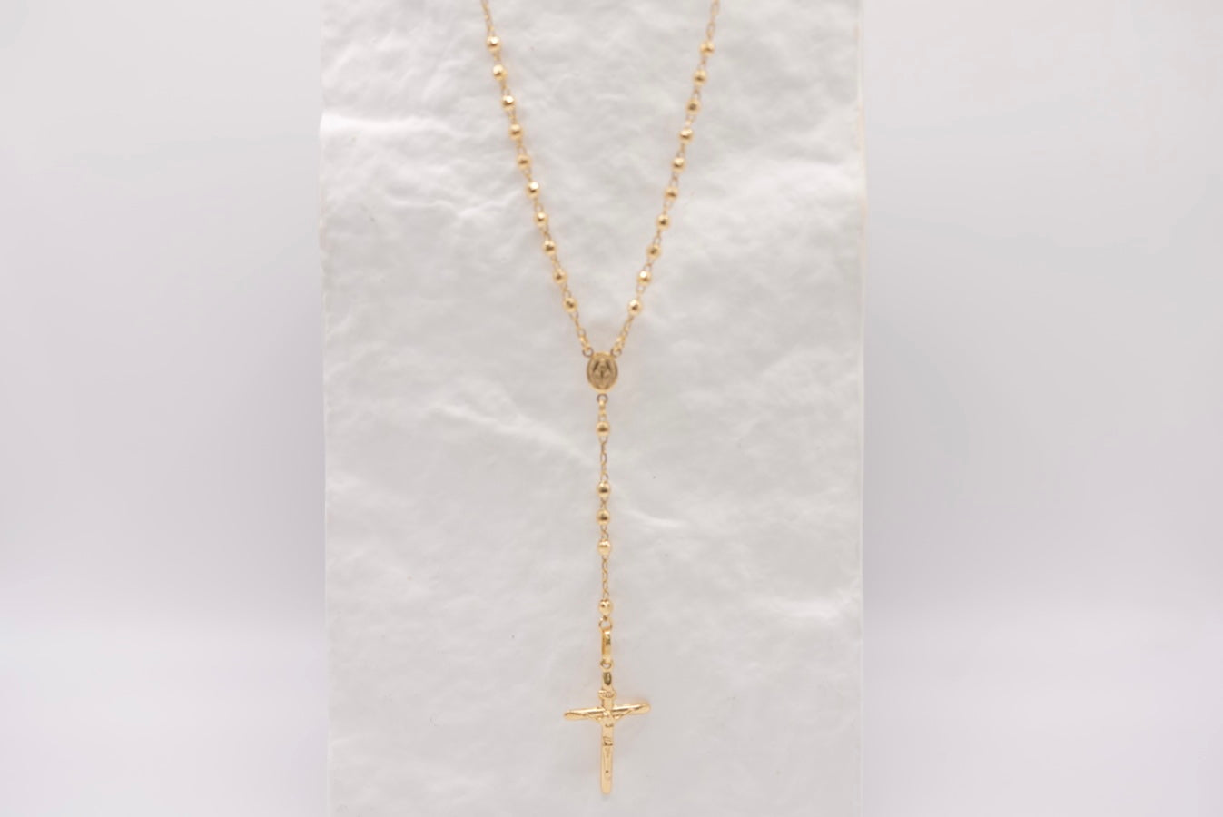 14k Women’s Rosary - Delicate Prayer
