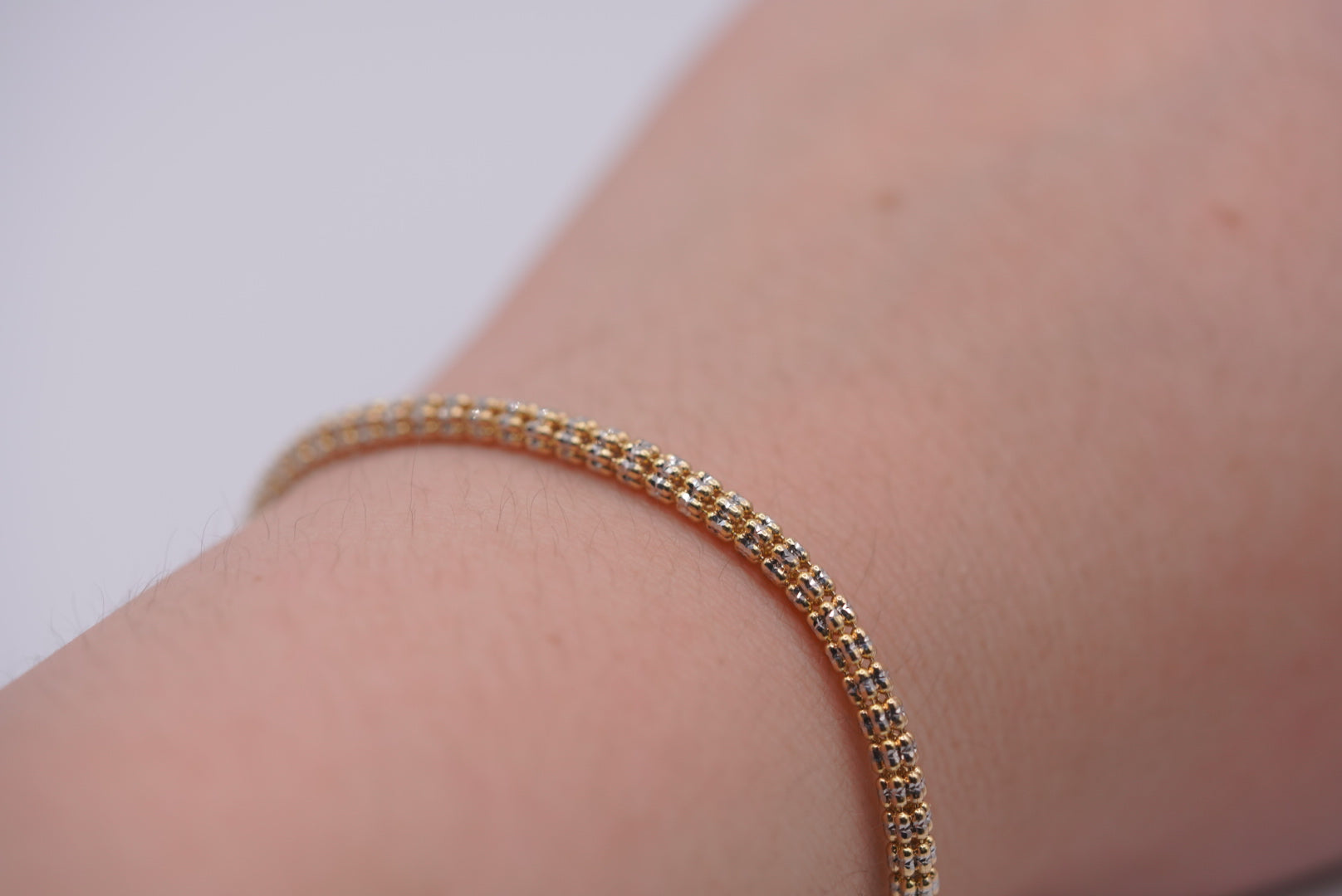 14k Shiny Bracelet - Power Brilliance