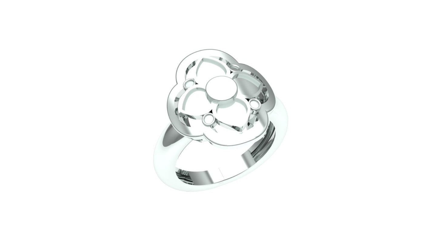 Petal Ring - Golden Bloom