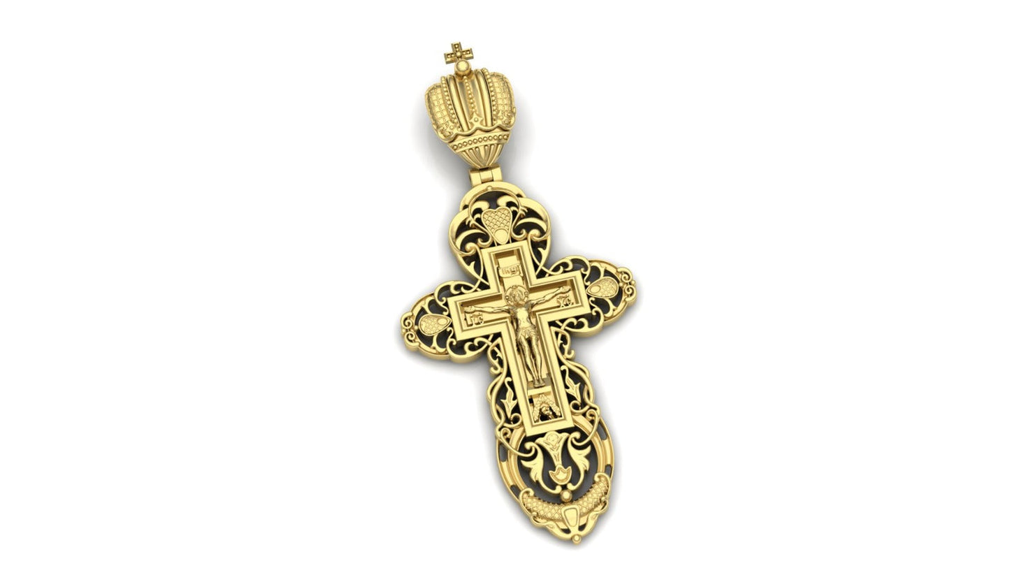Royalty Christ Cross Plain