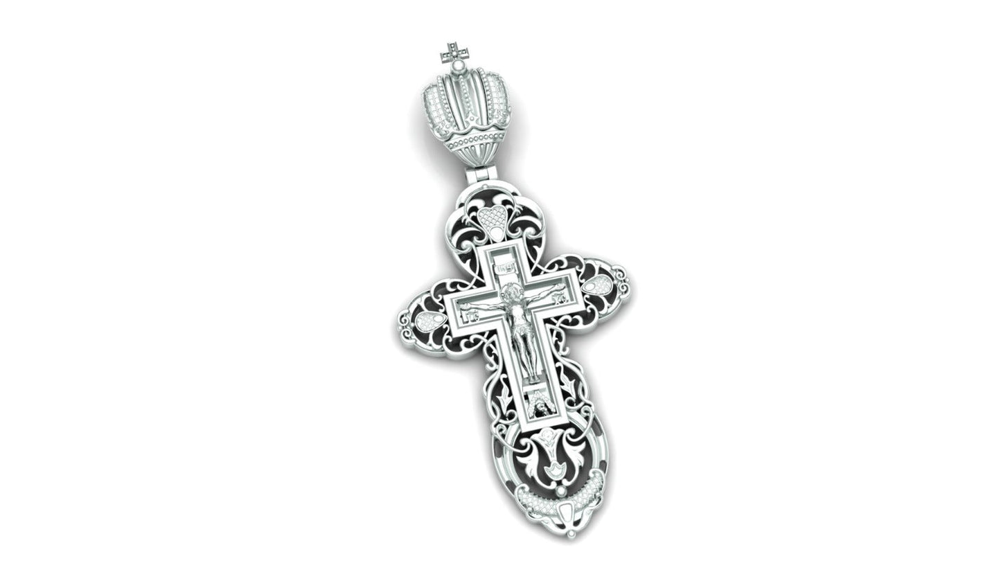 Royalty Christ Cross Plain