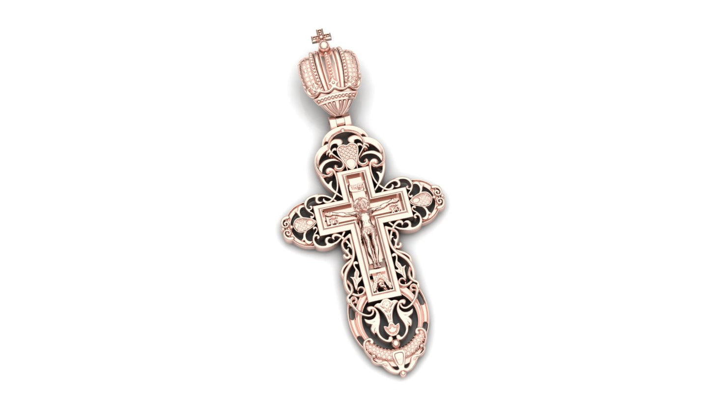 Royalty Christ Cross Plain