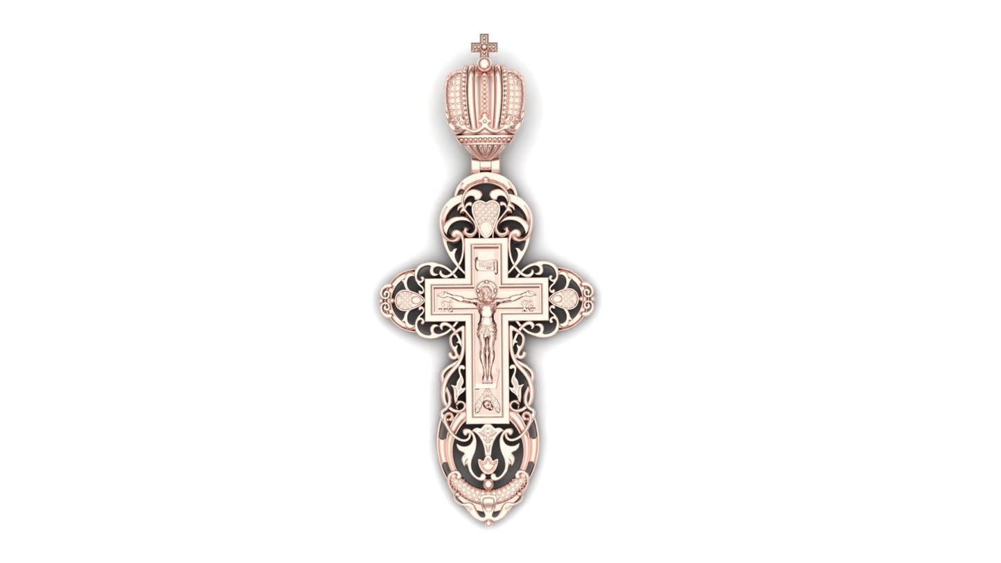 Royalty Christ Cross Plain