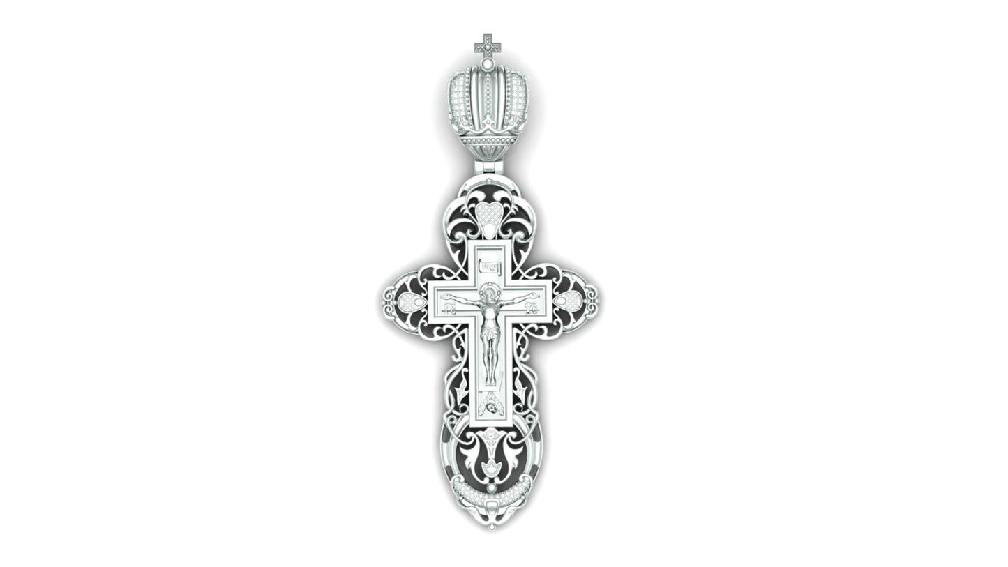Royalty Christ Cross Plain