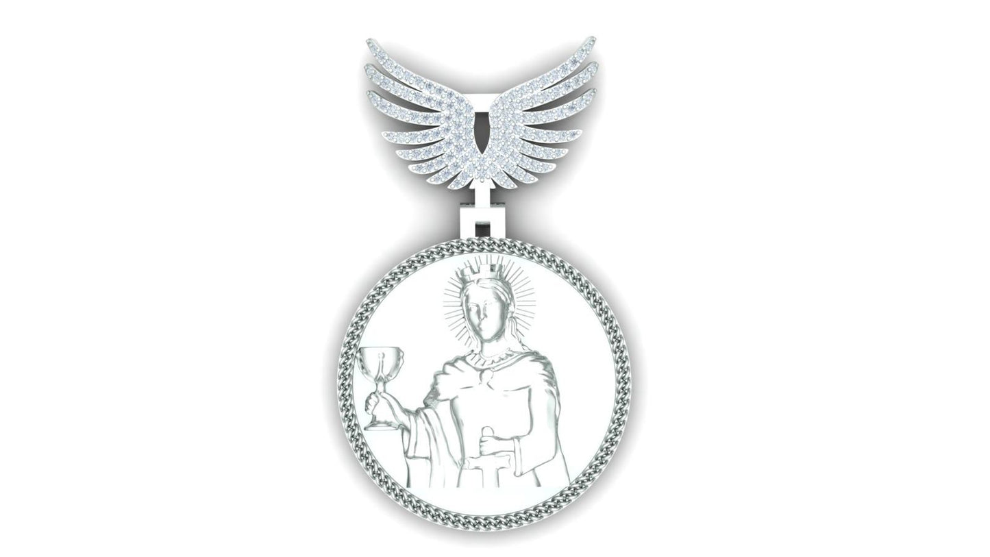 Santa Barbara Wings Pendant