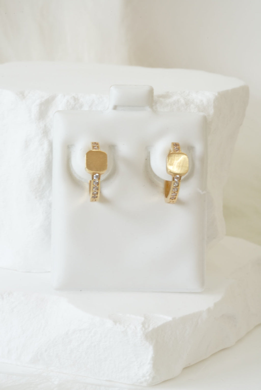 14k Baby Hoops - Bold