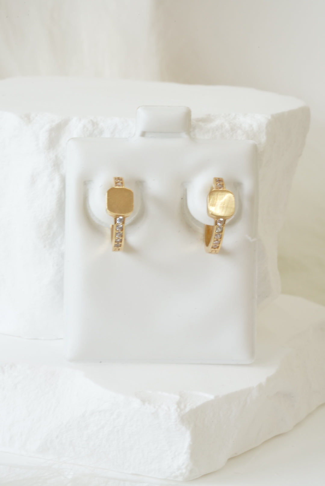 14k Baby Hoops - Bold