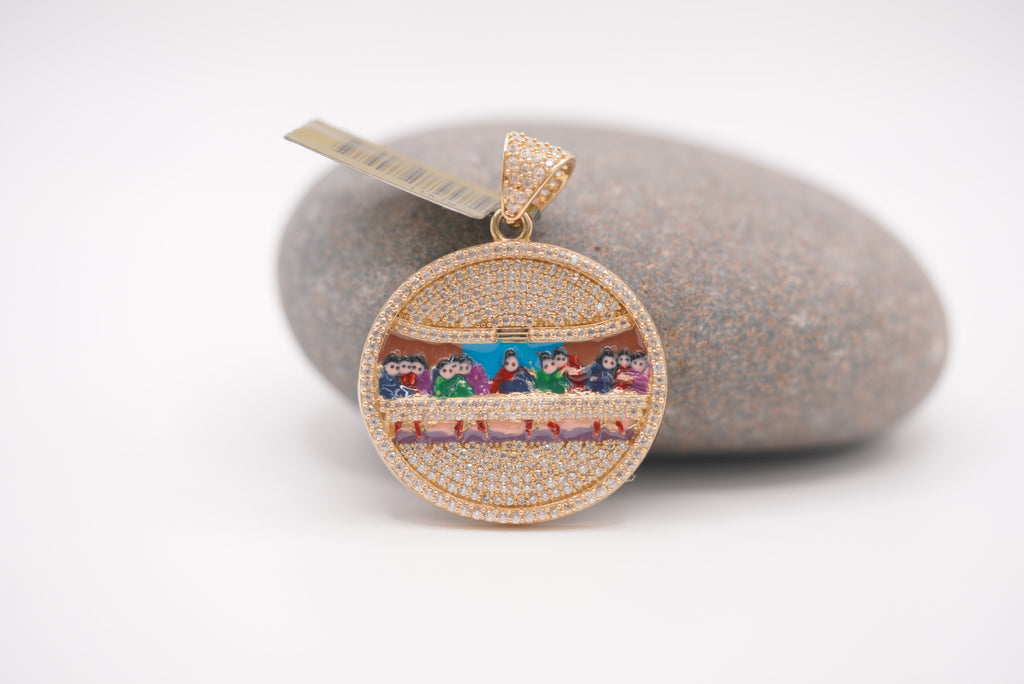14k Pendant - Last Supper