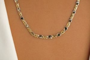 18k Abstract Original Design Chain