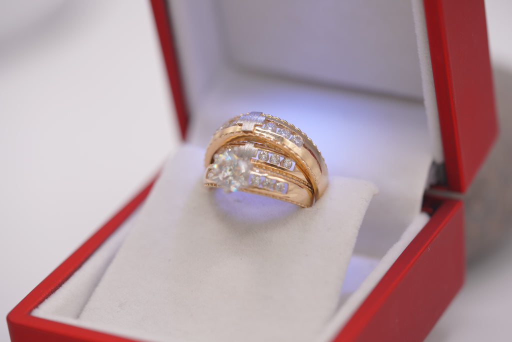 10k Wedding Rings - True Love