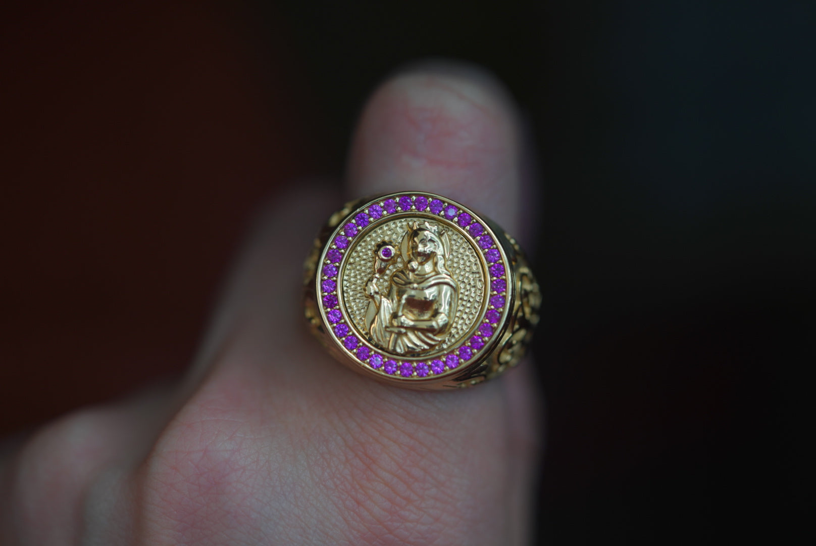 14k Men’s Ring - Warrior Spirit