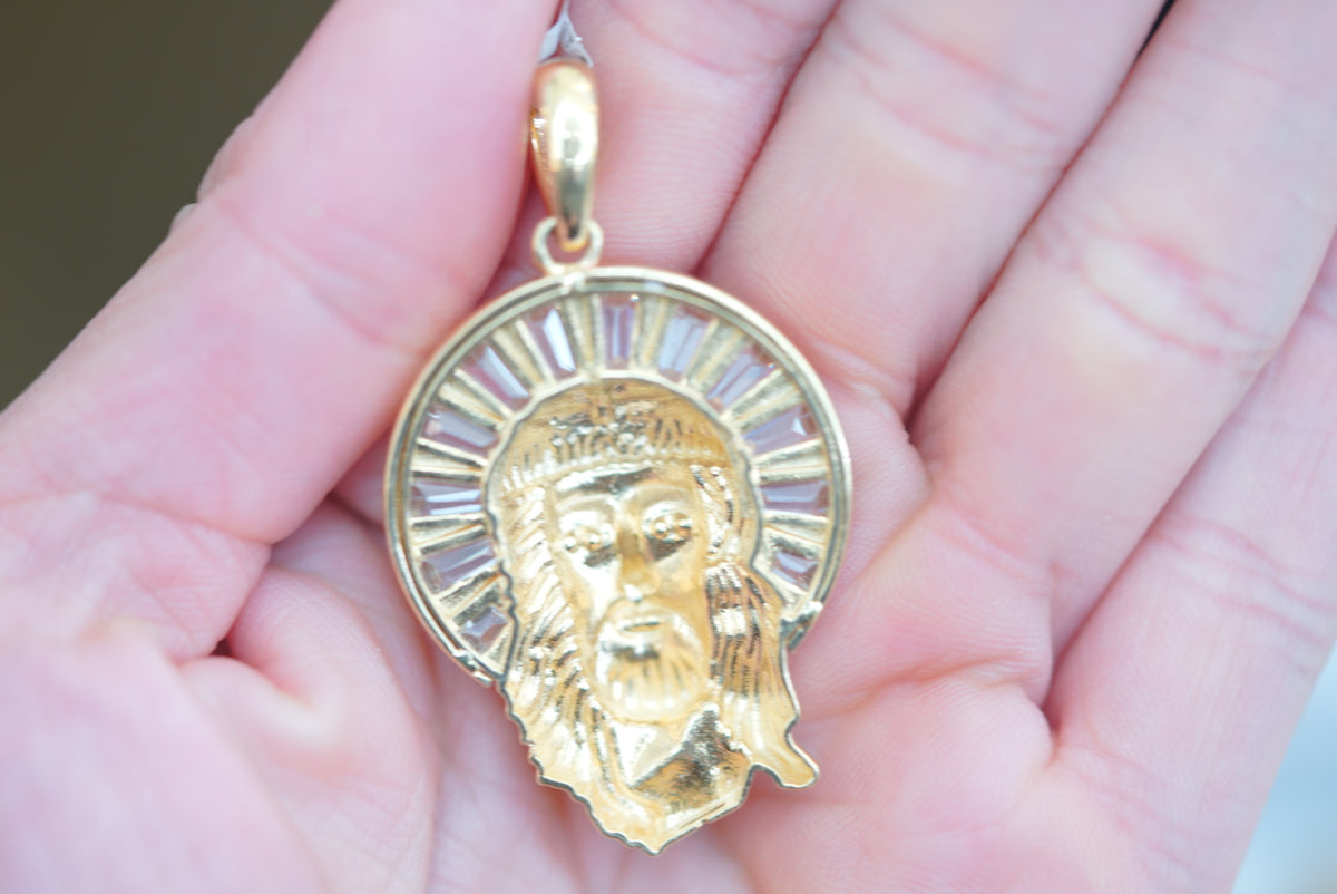 14k Pendant - Jesus Christ
