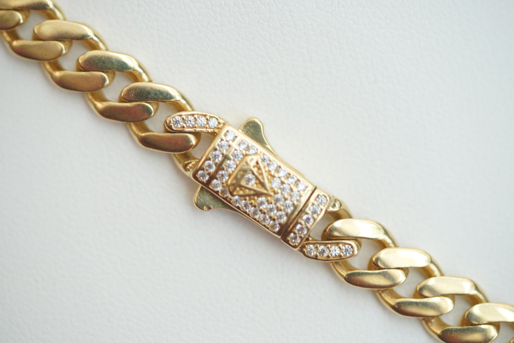 14k Necklace - Shiny Heart