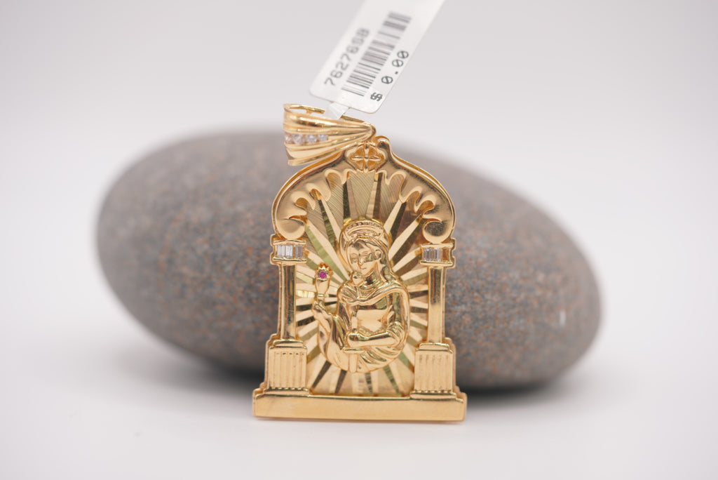 14k Pendant - Faithful