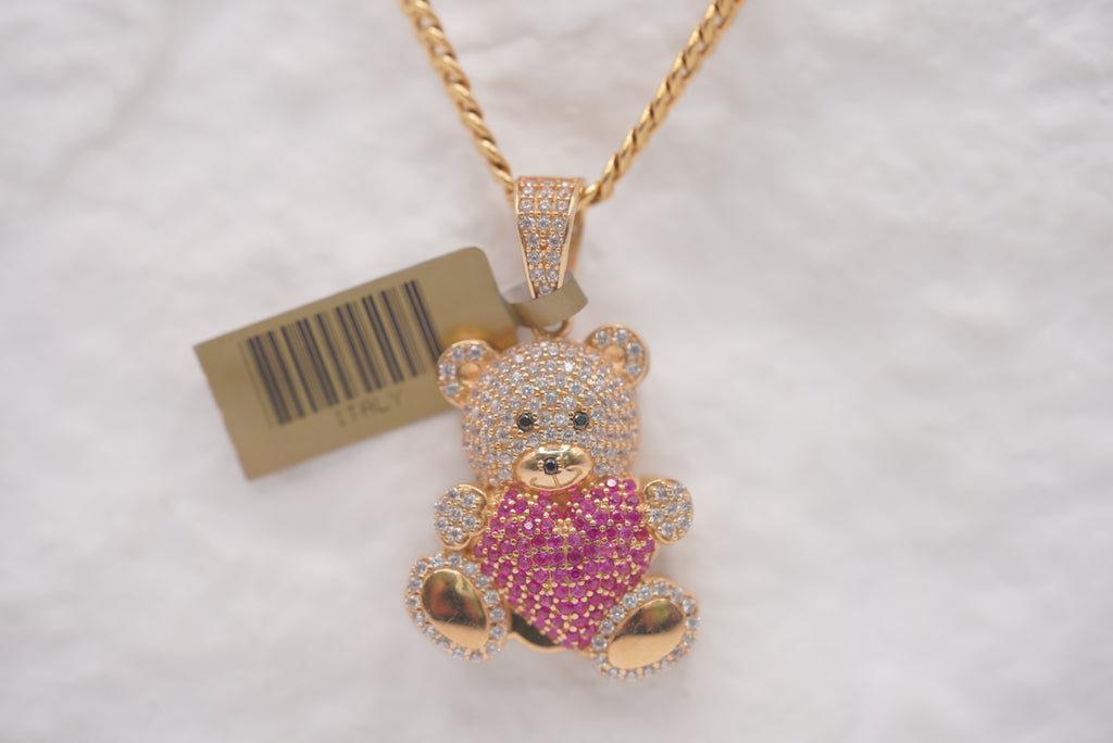 14k Women’s Pendant - Lovely Bear