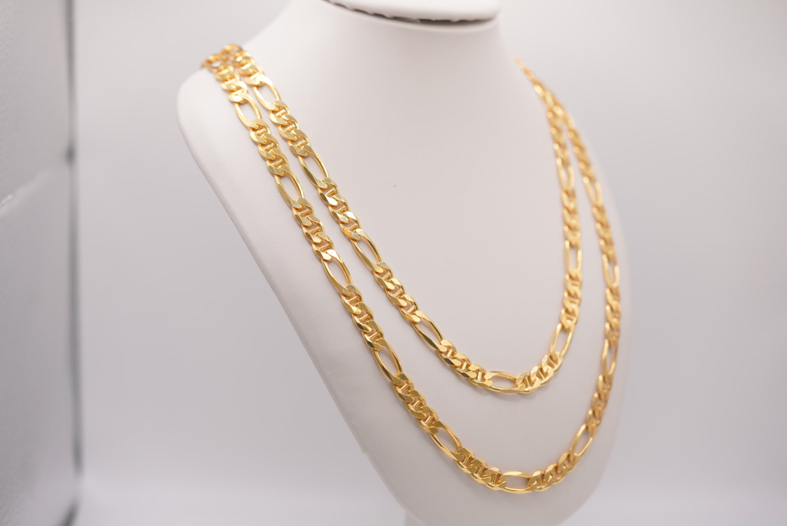 Silver Figaro Chain - Milano Link