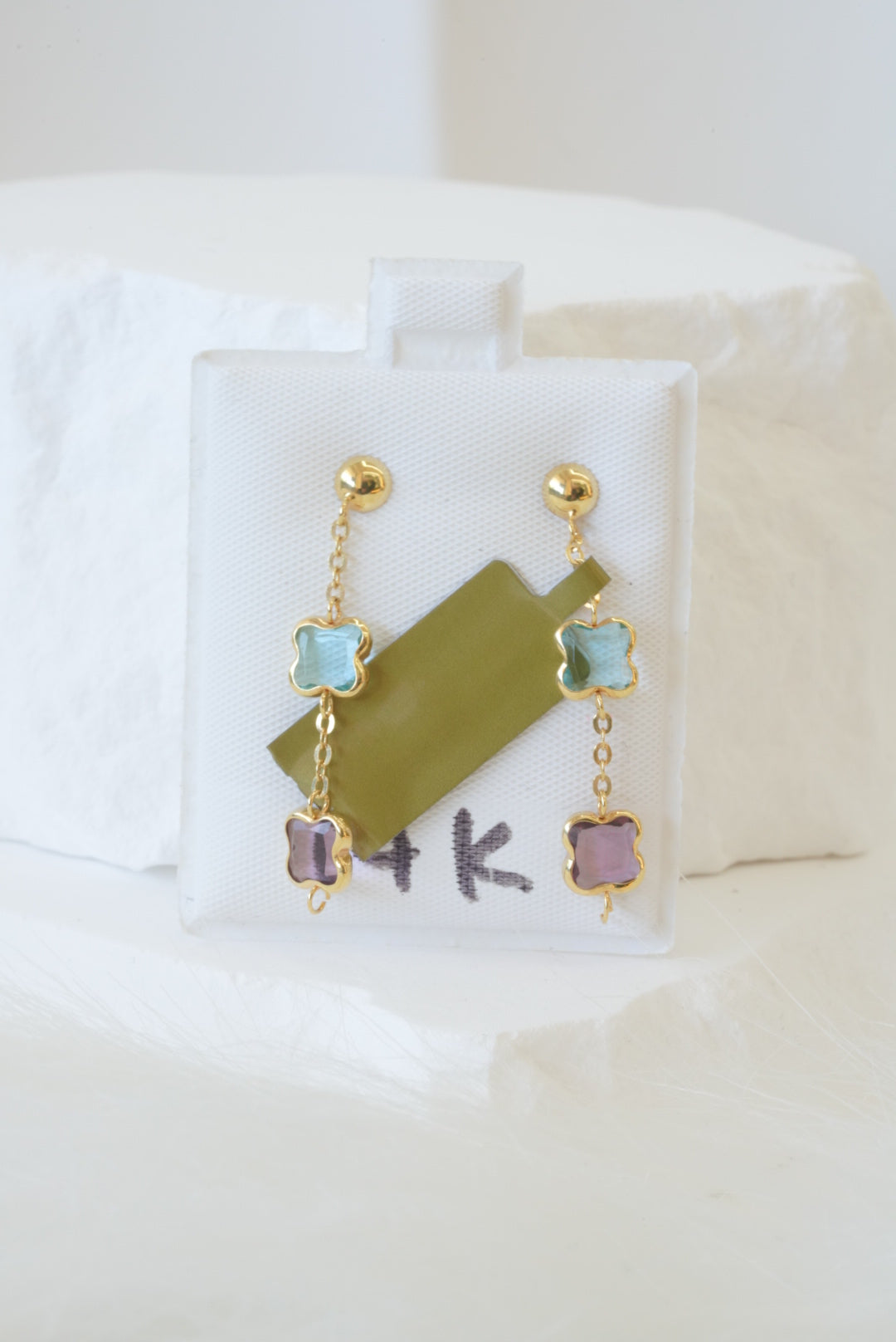 14k Earrings - Hanging Colors