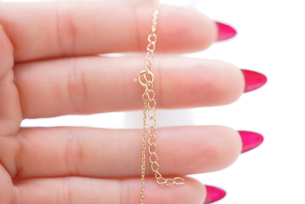 14k Necklace - Bold Cross