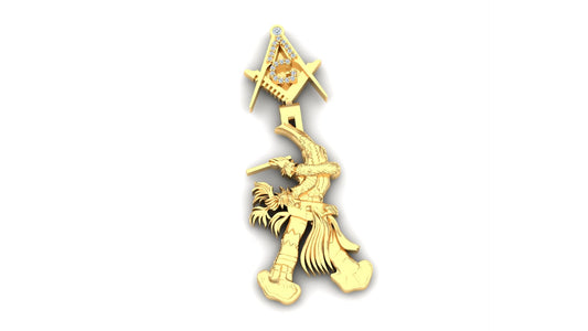 Abacua Mazonic Pendant
