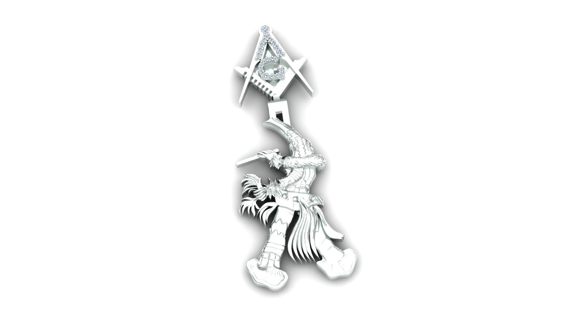 Abacua Mazonic Pendant