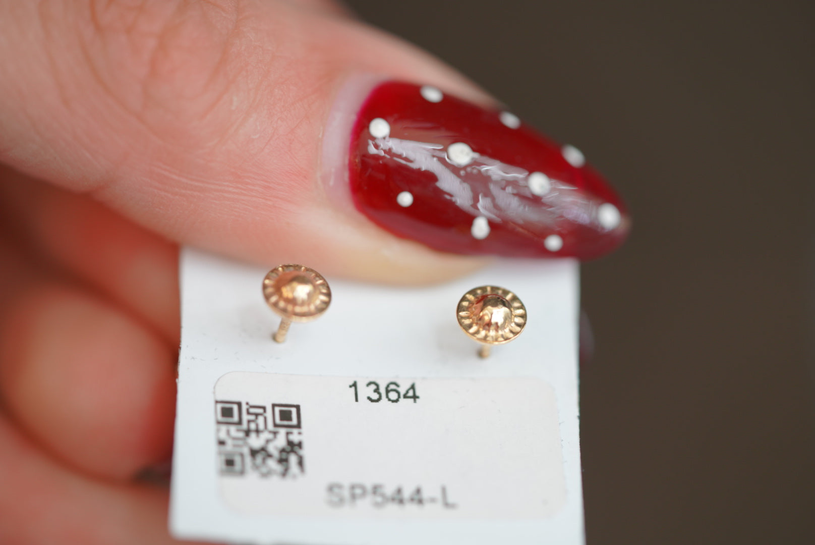 14k Earrings - Carry Your Cross