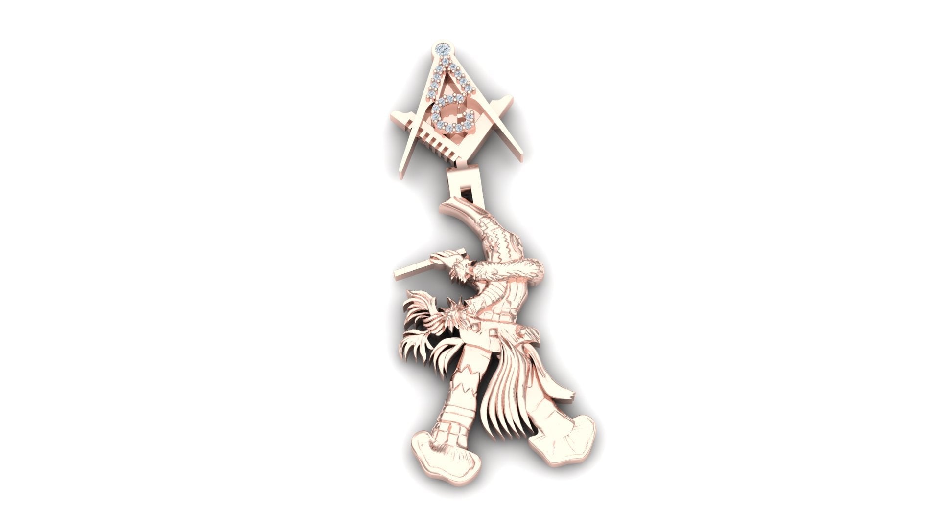 Abacua Mazonic Pendant