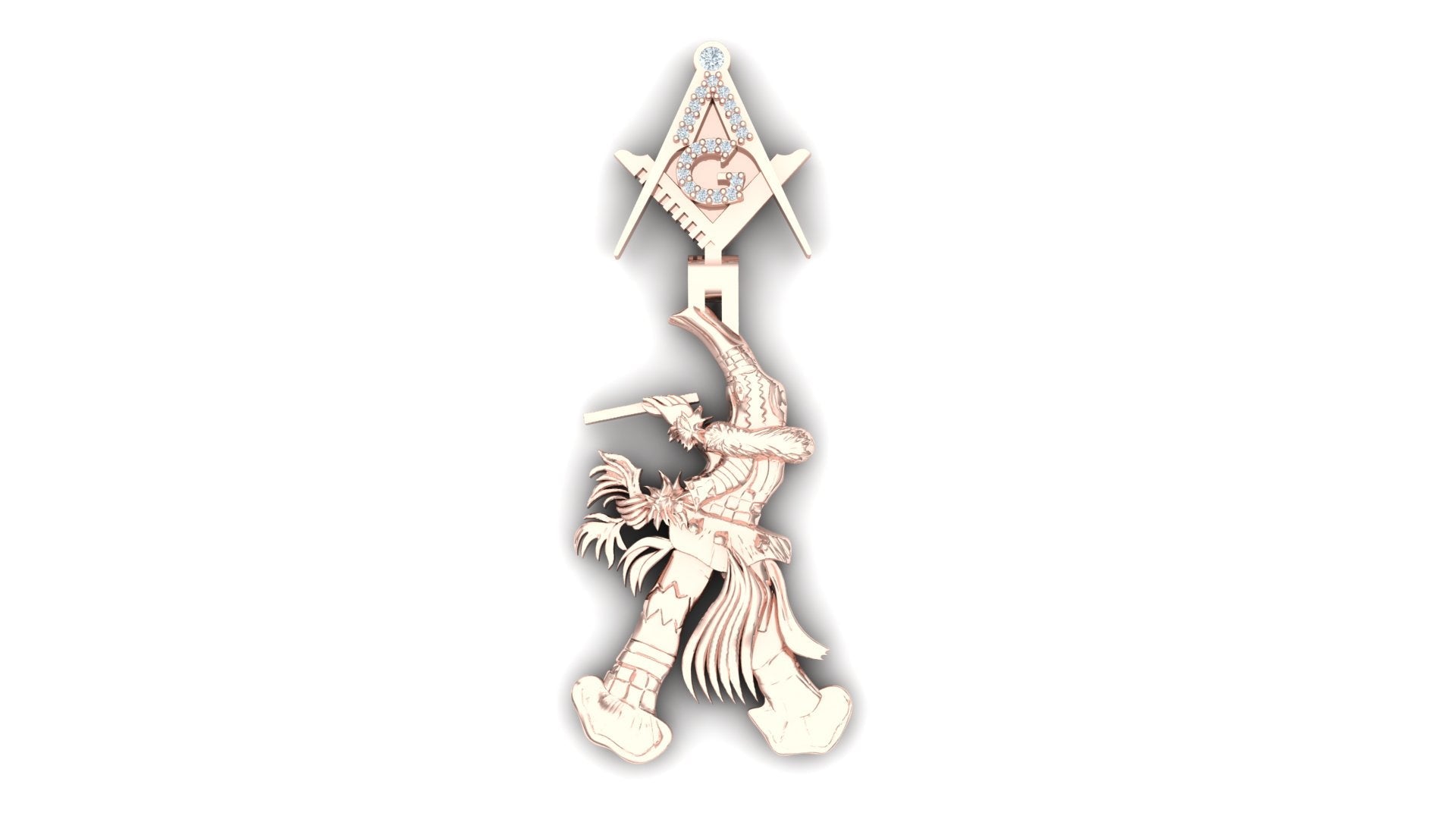 Abacua Mazonic Pendant