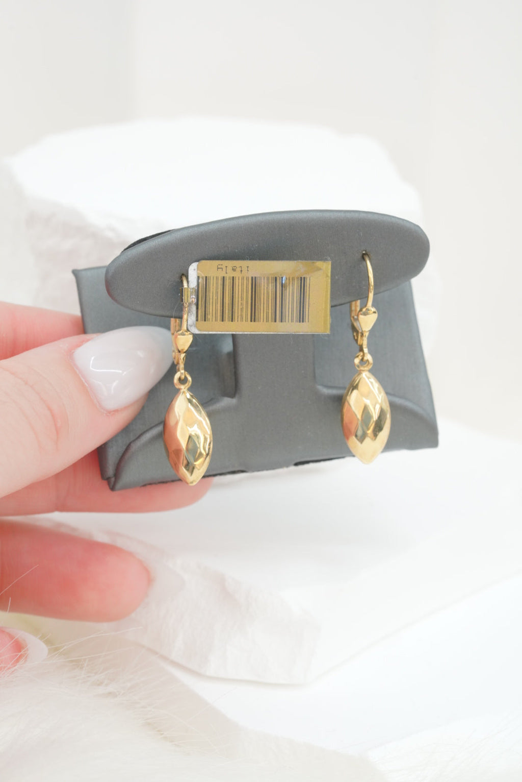 14k Drop Earrings - Classy Lady