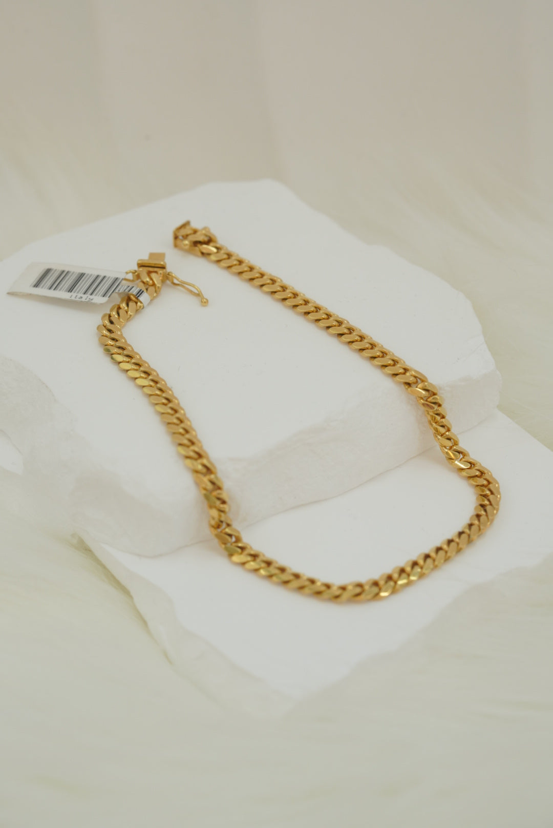 10k Anklet - Cuban Link