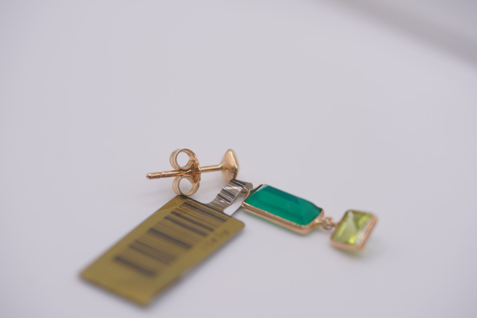 14k Gold Earrings - Green Season