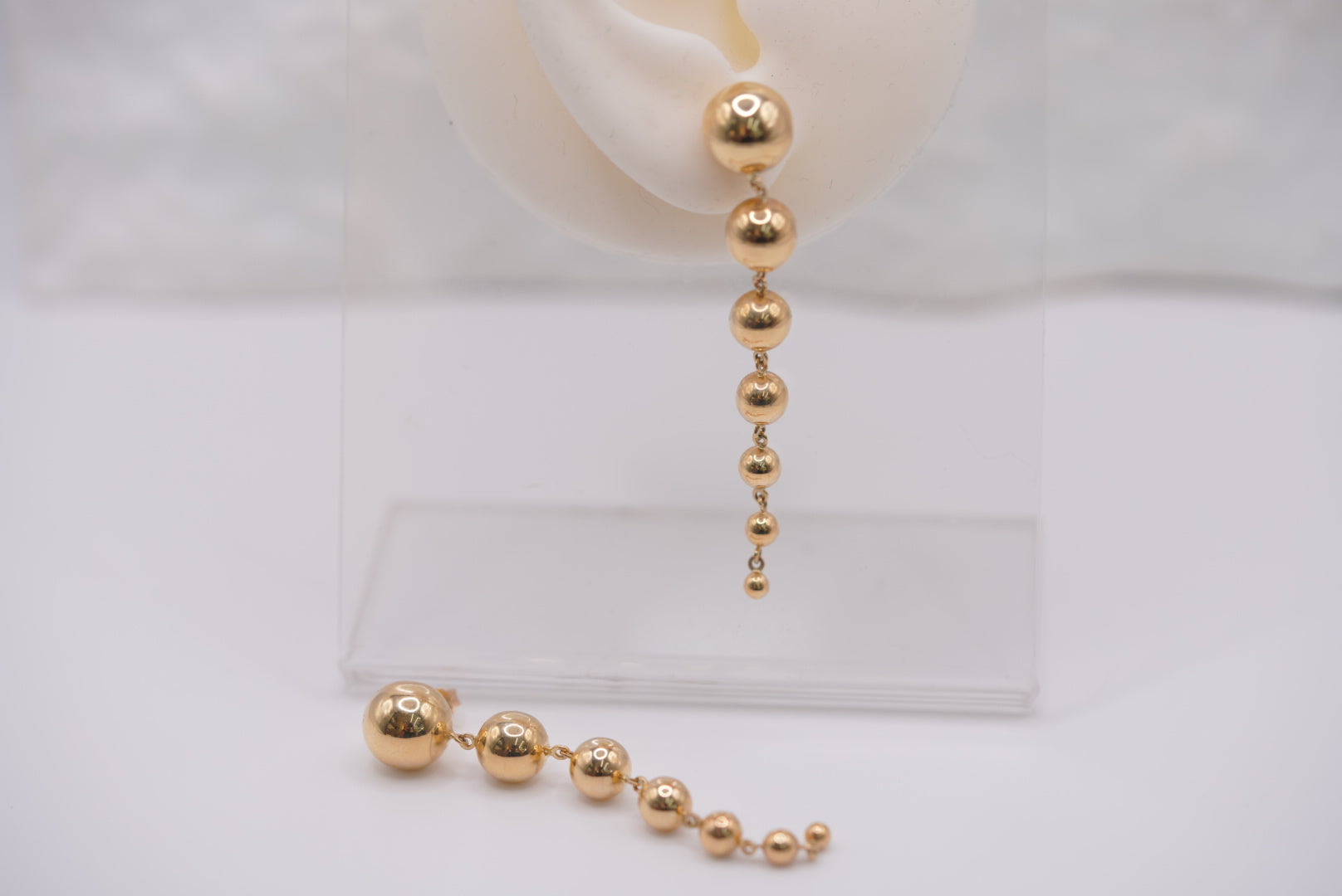 14k Gold Earrings - Sphere Beauty