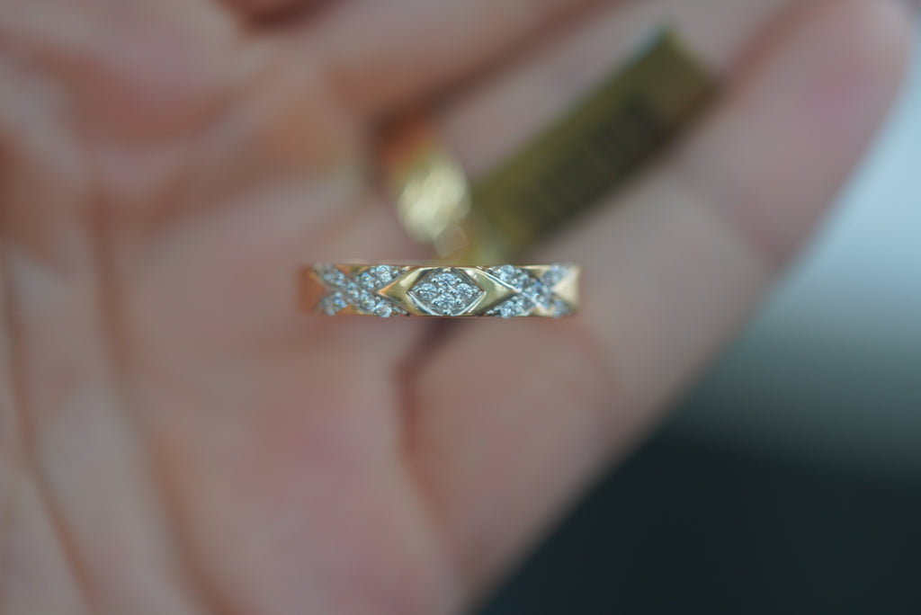 14k Matrimony Rings - Royal Glow