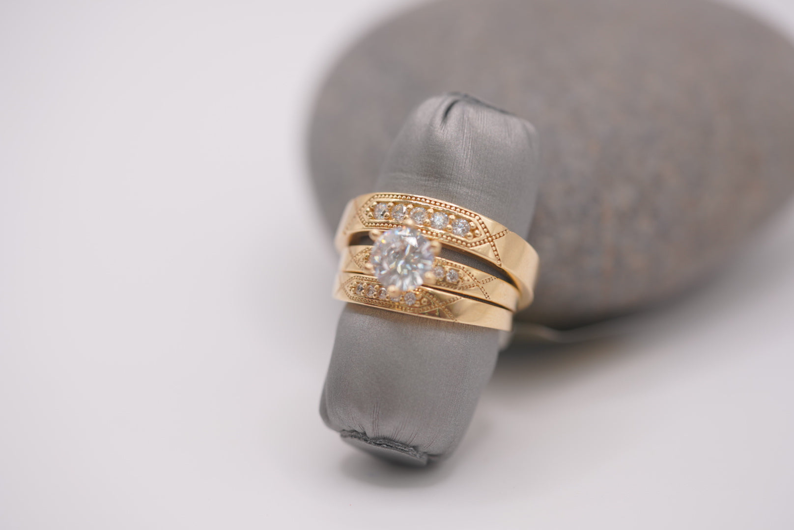 14k Wedding Rings - Classic Love