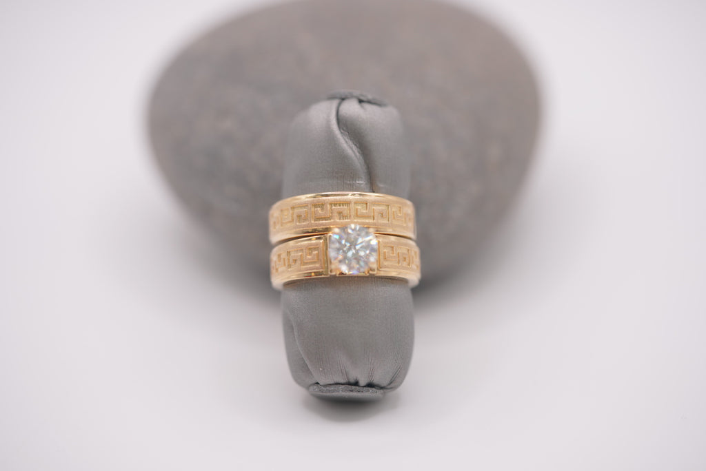 14k Engagement Rings - Duo Classic