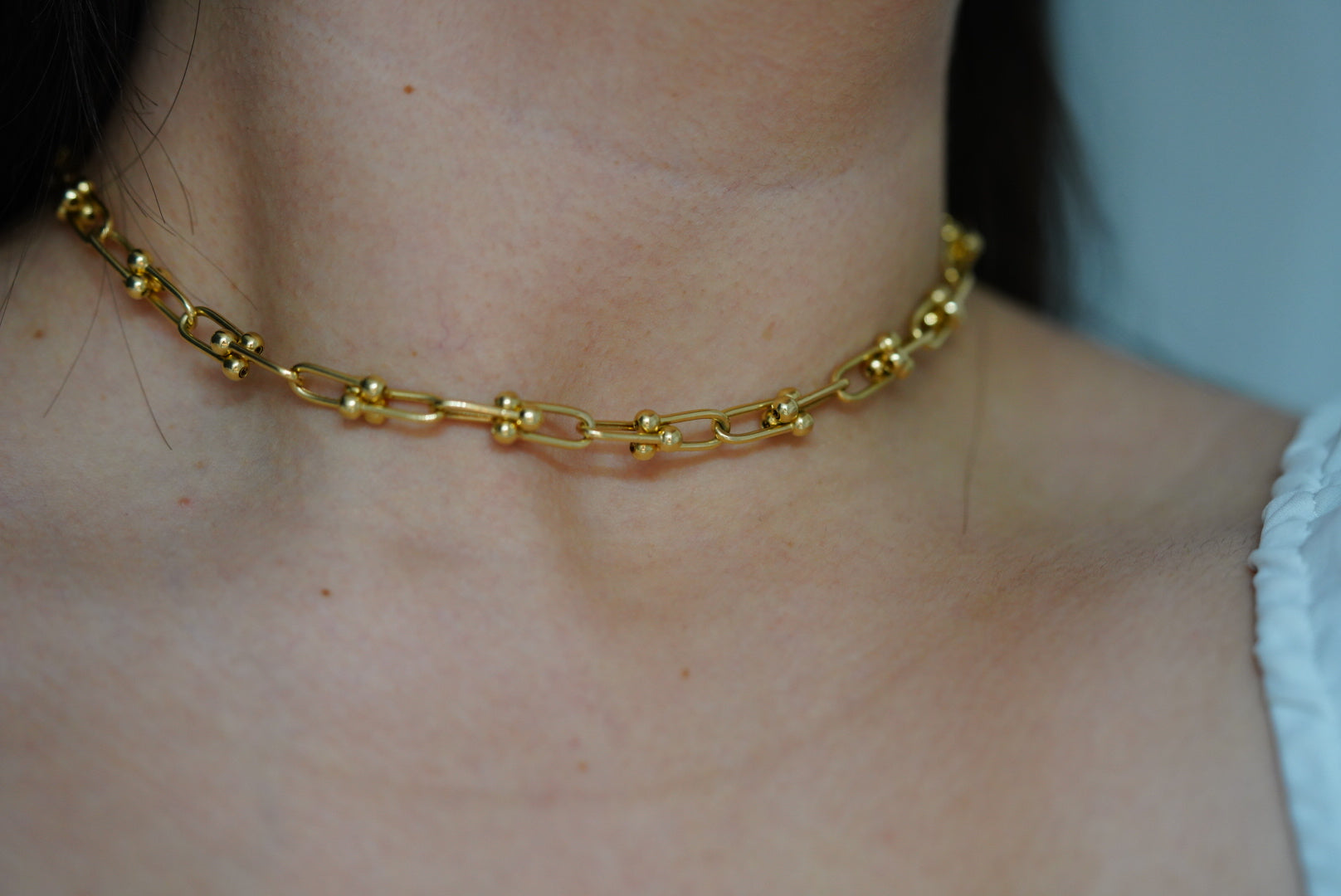 10k Clip Bead Chain - Noble Bloom