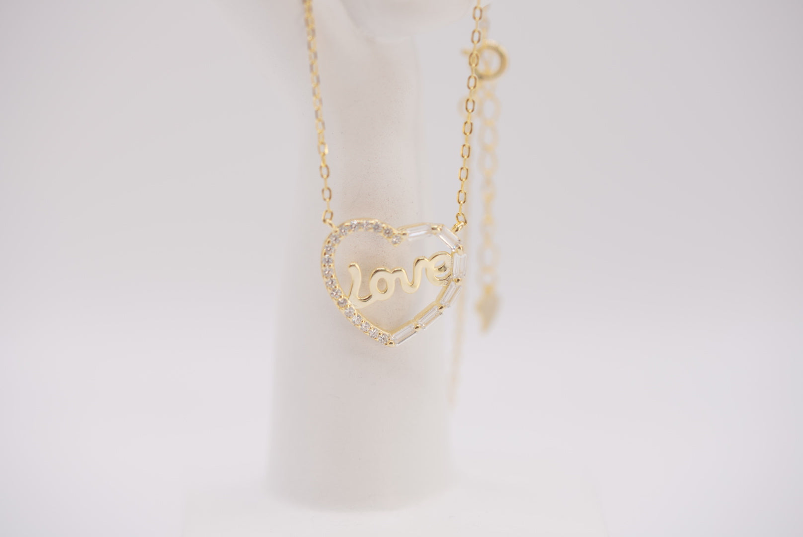 Love Silver Necklace - Forever Lovely
