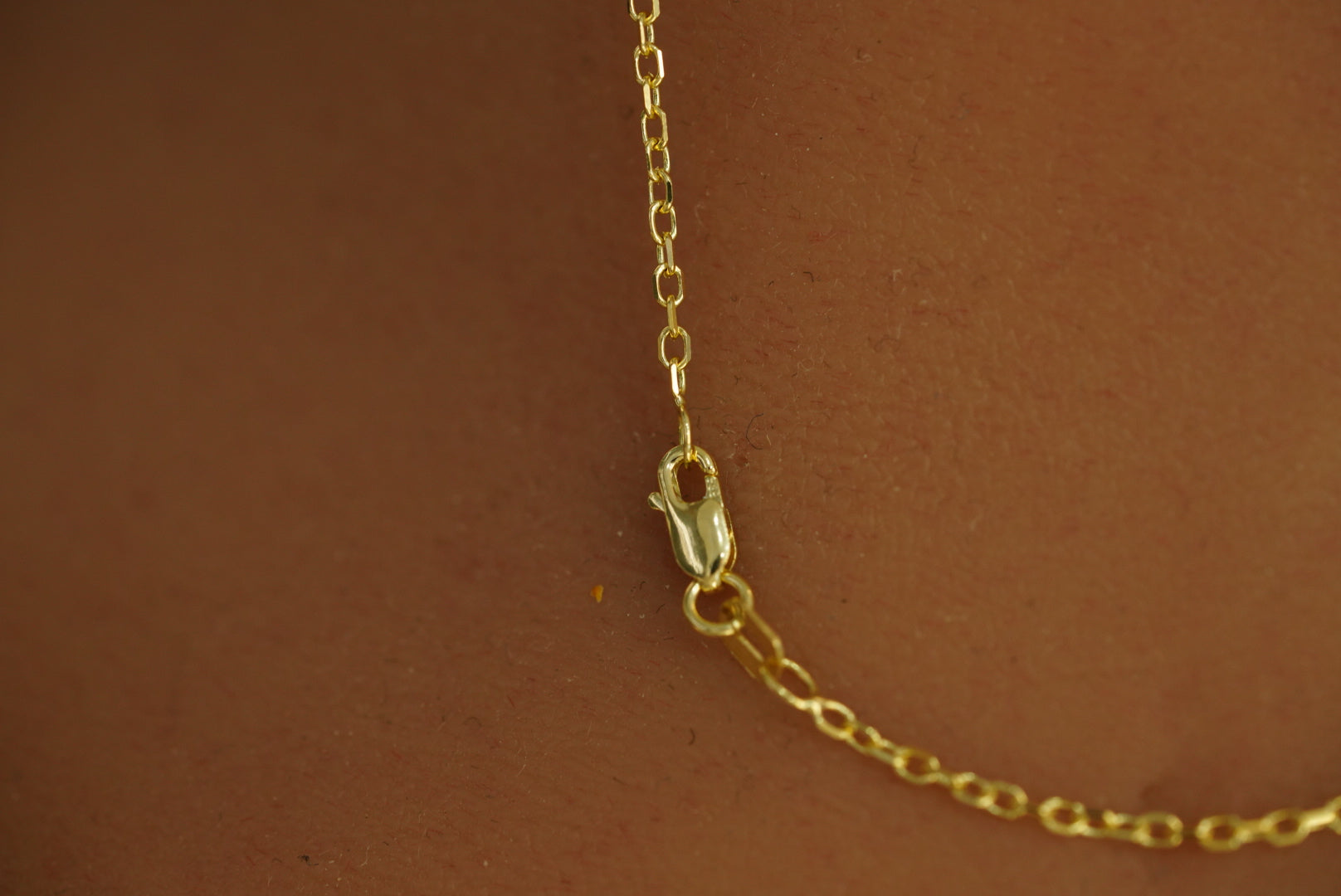 14k Crystal Heart Necklace