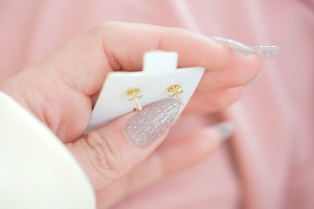 14k Earrings - Little Snakes