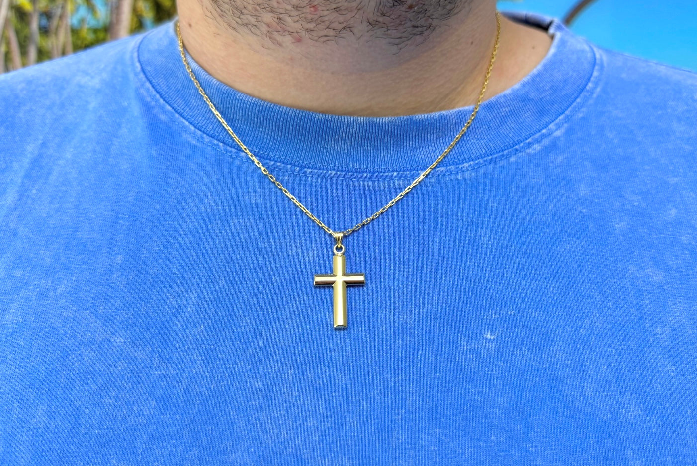 Thin Cross Chain - Forever with Faith