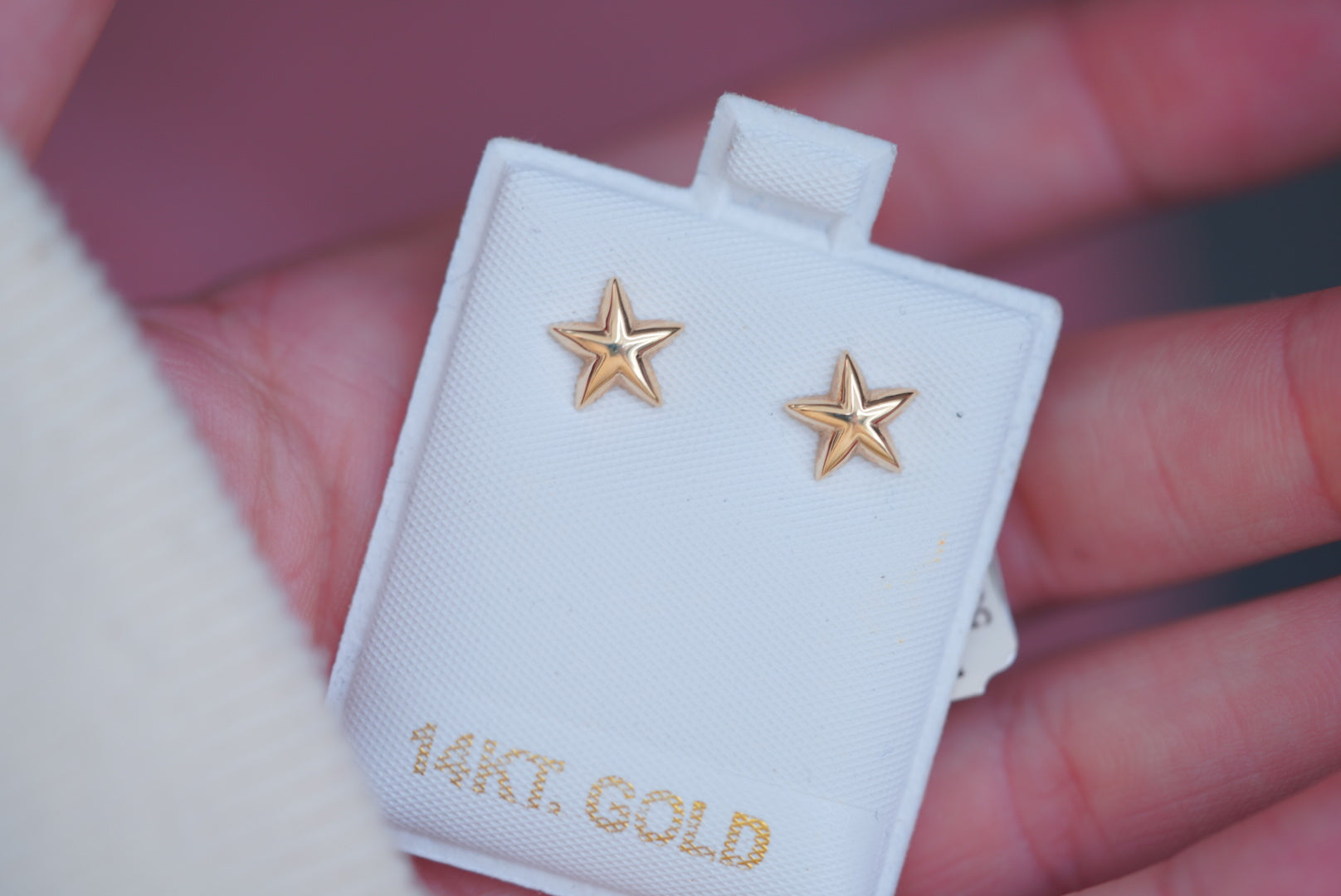 14k Earrings - Star Beauty