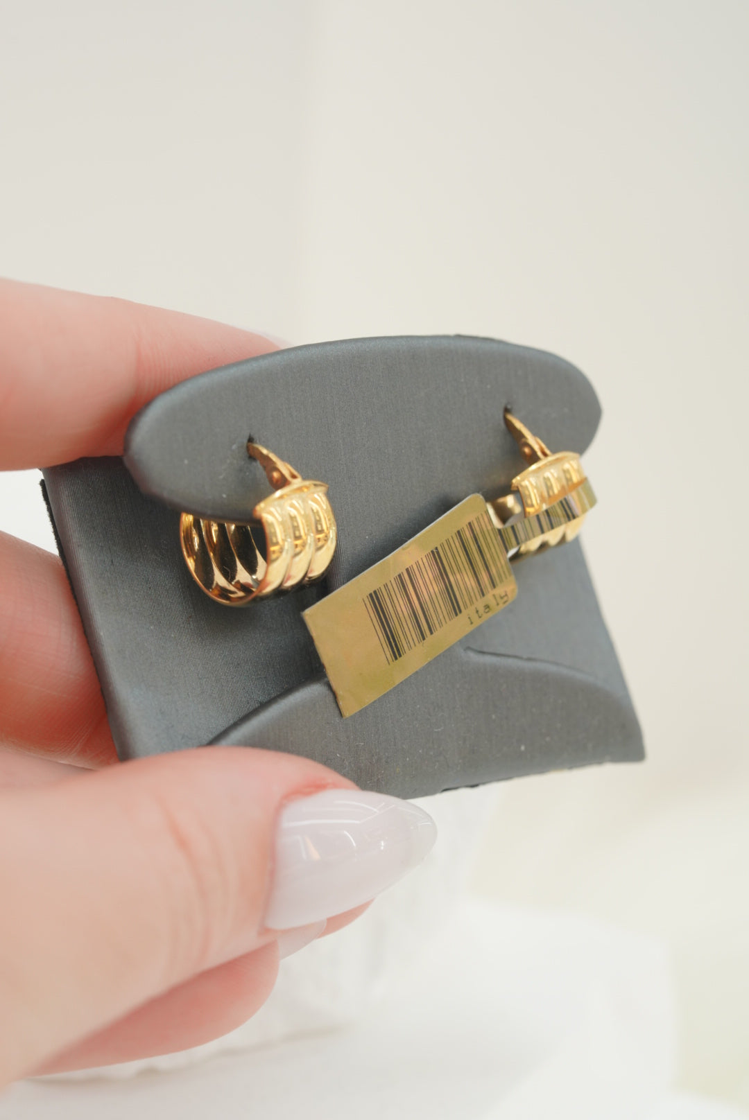 14k Hoops - Triple Row
