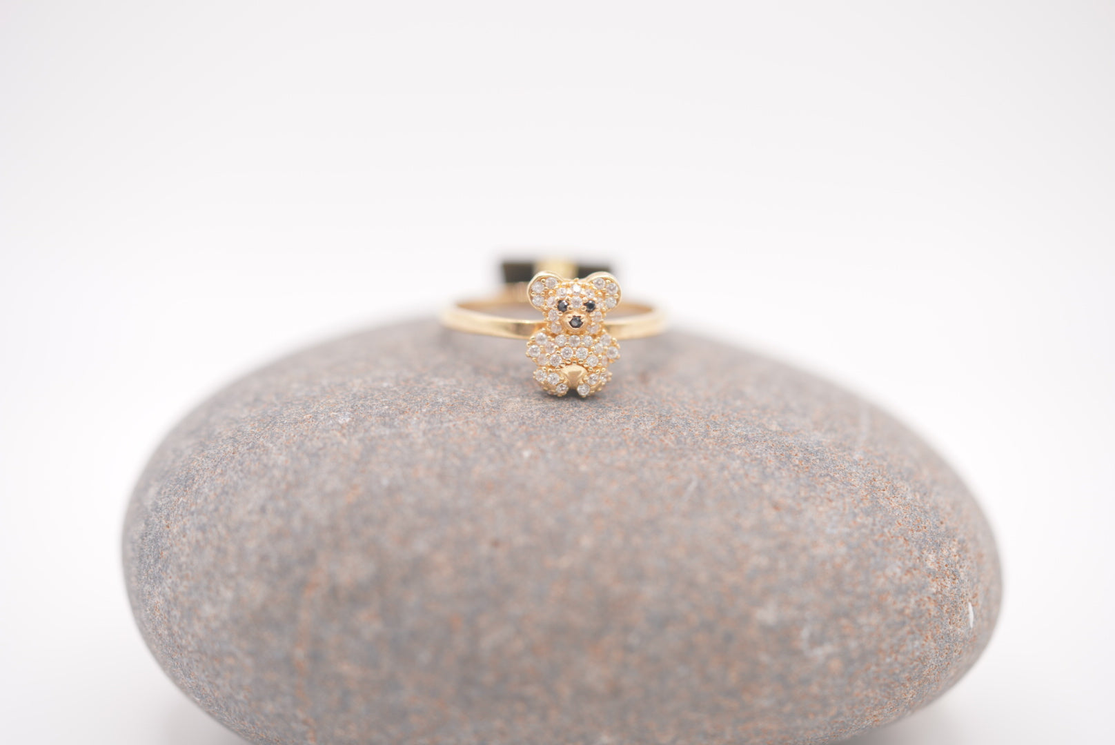 14k Women’s Ring - Teddy Bear