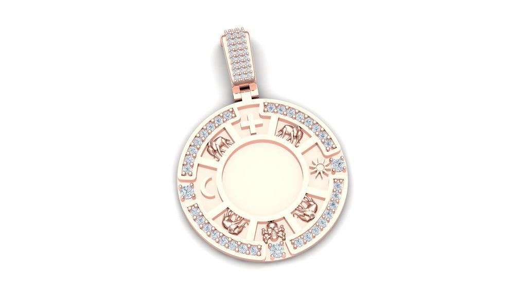 Abacua Sign Diamond Pendant
