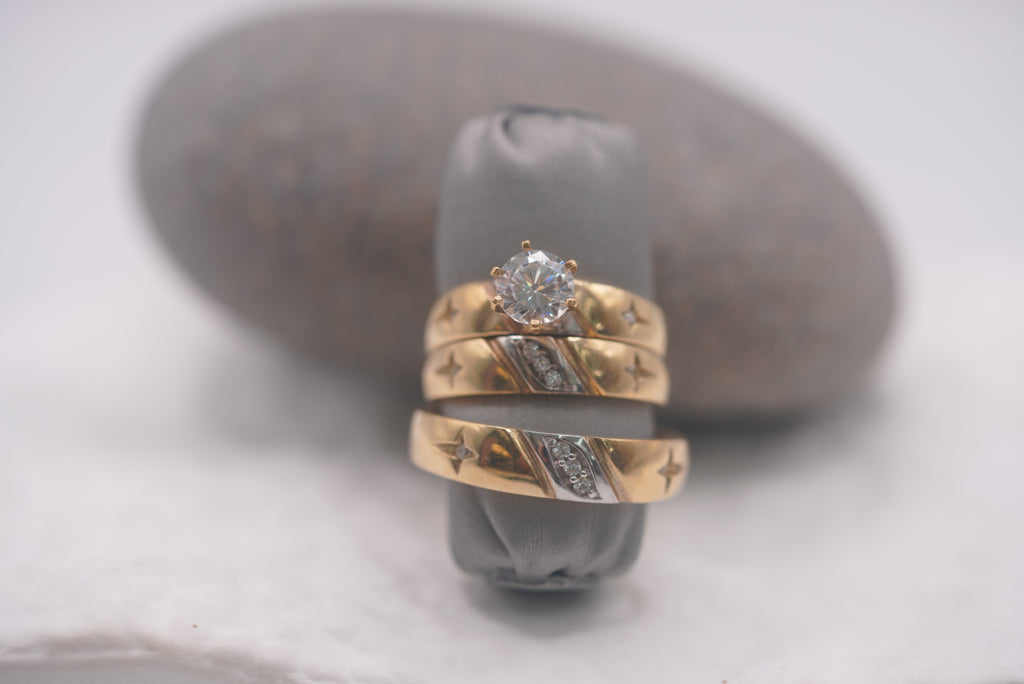 10k Matrimony Rings - Truly in Love