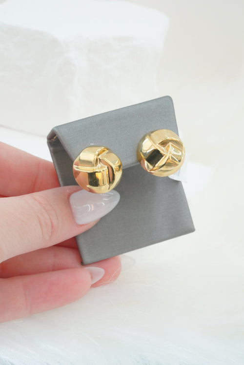 10k Earring - Built Sphere