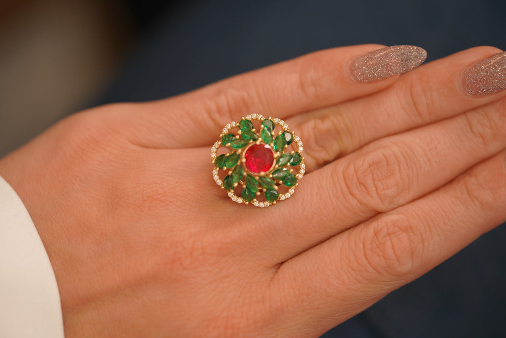 14k Women’s Ring - Unique Masterpiece