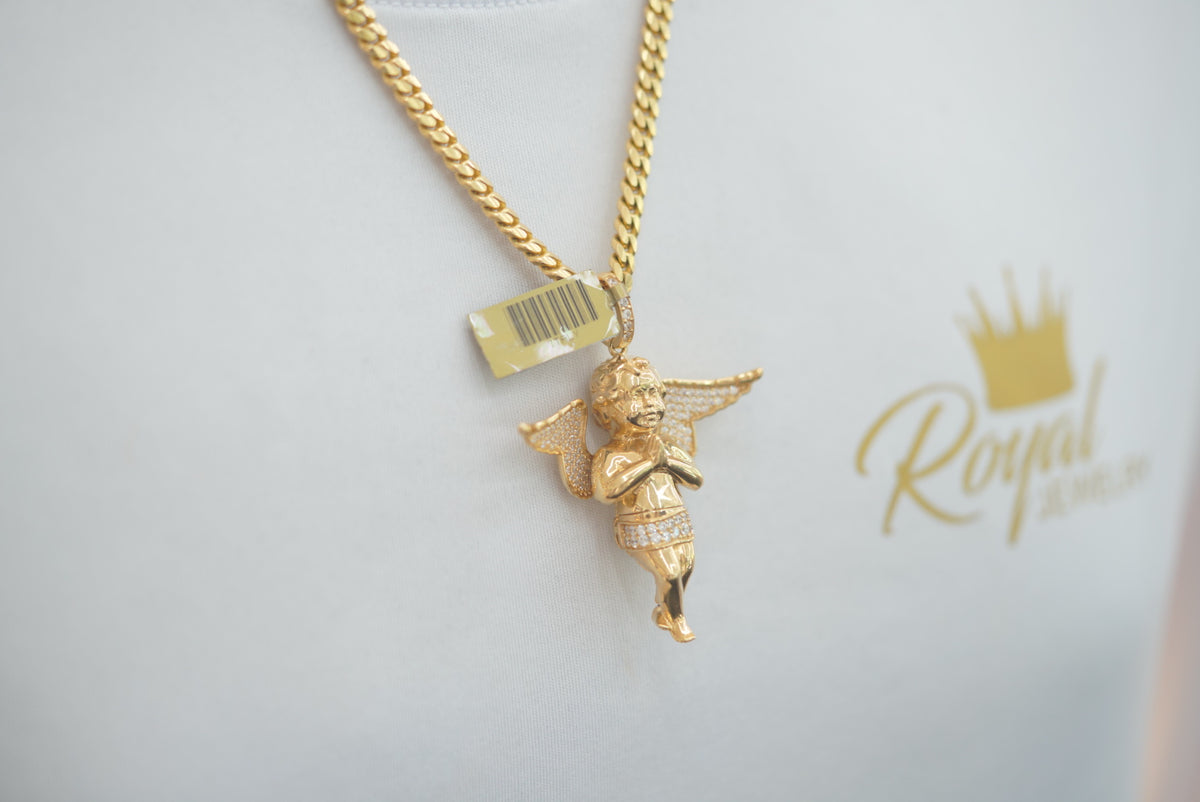 14k Pendant - Little Angel