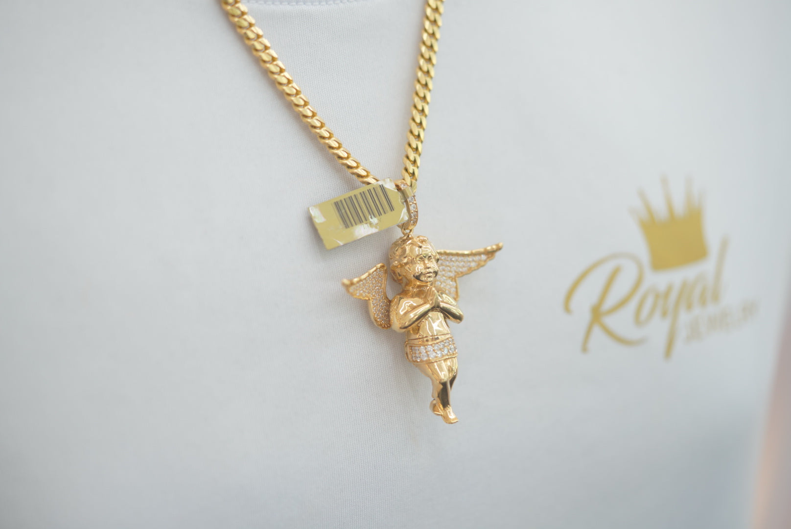 14k Pendant - Little Angel
