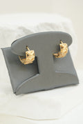 14k Hoops - X Style