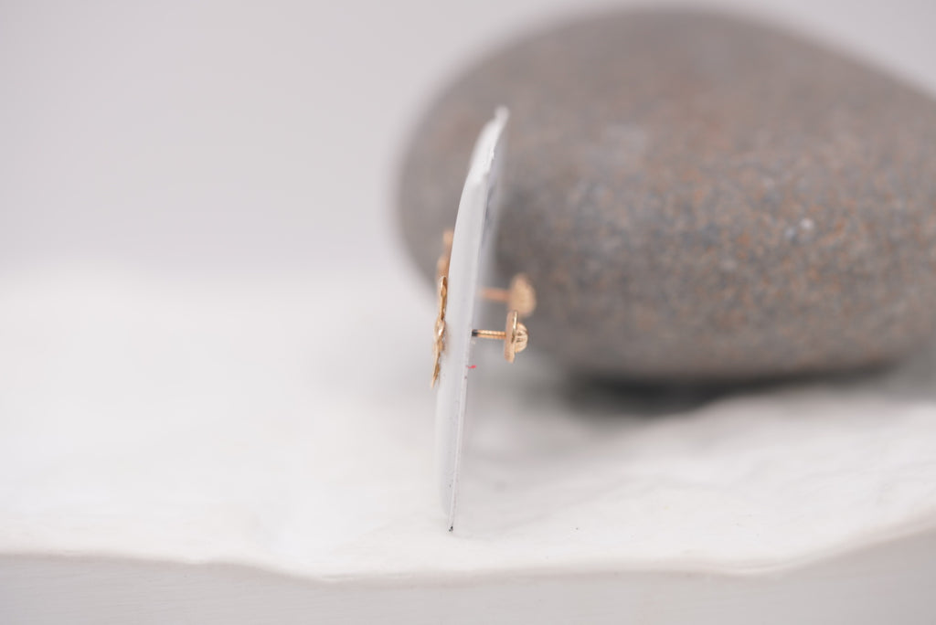 14k Earrings - Sweet Flower